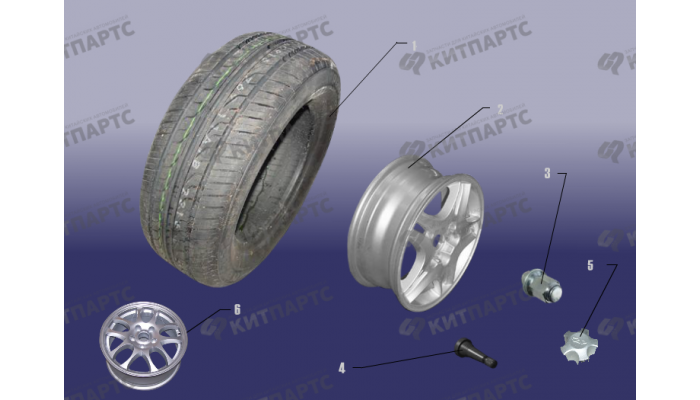 Колесо Chery Tiggo (T11)